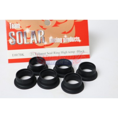 Team Solar .21 Seal Ring Black High temperature #E007BK